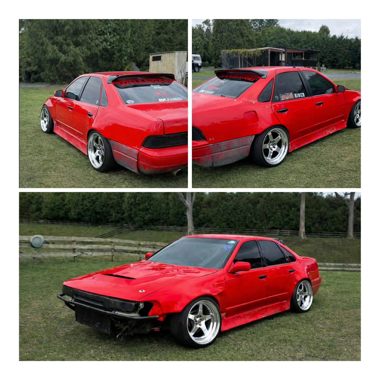 A31 75mm rear widebody