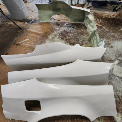 S15 75mm Labo style rear over fenders